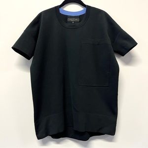 Rag & Bone Women’s/Unisex Black Heavyweight poly Jersey Top sz XS/S
